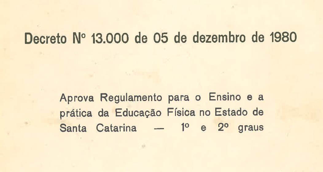 Decreto nº 13000/1980