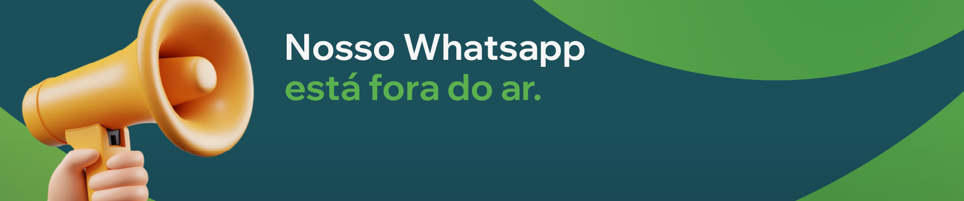 Comunicado – WhatsApp temporariamente fora do ar - CREF3/SC - Conselho ...